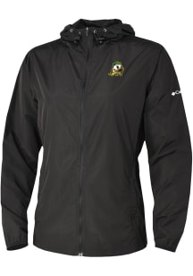 Columbia Oregon Ducks Womens Black Heat Seal Prodigy Light Weight Jacket