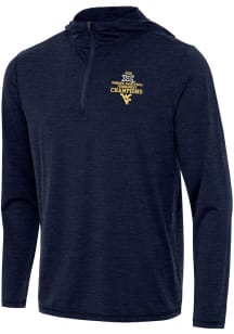 Antigua West Virginia Mountaineers Mens Navy Blue 2026 Big 12 Womens Basketball Champions Long Sle..