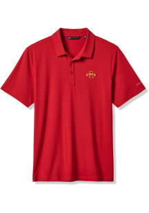 Travis Mathew Iowa State Cyclones Mens Cardinal Halftime Show Short Sleeve Fashion Polo