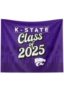 K-State Wildcats Class of 2025 34xx40 Tapestry Blanket