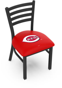 Cincinnati Reds Stationary Black Wrinkle Finish Pub Stool - Black