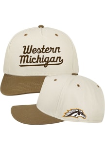 Western Michigan Broncos Heritage Adjustable Adjustable Hat - Beige