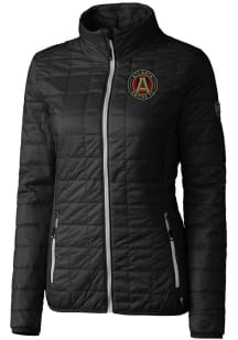 Cutter and Buck Atlanta United FC Womens Black Rainier PrimaLoft Heavy Weight Jacket