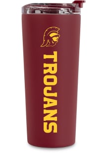 USC Trojans Easy Grip Stainless Steel Tumbler - Cardinal