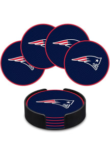 New England Patriots 4 Pack Coaster - Navy Blue