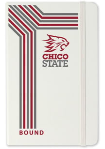 CSU Chico Wildcats School Bound Notebook and Folder - White