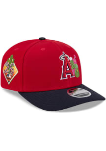 New Era Los Angeles Angels 2026 Spring Training 9SEVENTY Stretch Snap Adjustable Hat - Red