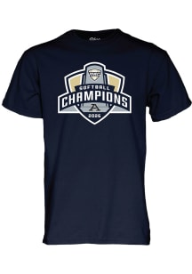 Blue 84 Akron Zips Navy Blue 2026 MAC Softball Tournament Champions Locker Room Short Sleeve T Shi..