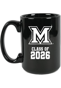 Miami RedHawks Class of 2026 El Grande Ceramic Mug - Black