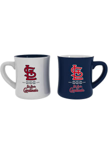 St Louis Cardinals 10oz  2Pk Ceramic Mug - Cardinal