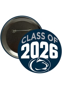 Penn State Nittany Lions 3" Class of 2026 Button - Navy Blue