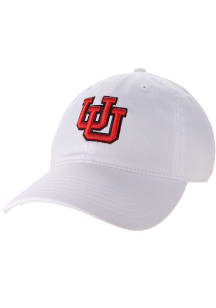 Legacy Utah Utes EZA Twill Adjustable Hat - White