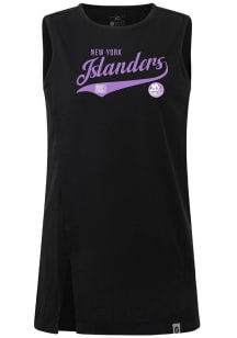 Levelwear New York Islanders Womens Black Influx Glide Tank Top