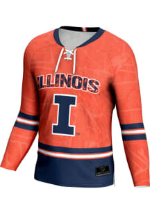 ProSphere  Illinois Fighting Illini Mens Orange Vigor Hockey Jersey
