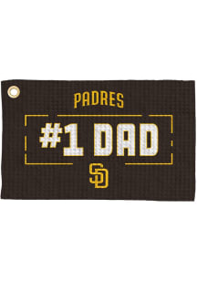 San Diego Padres #1 Dad Waffle Golf Towel