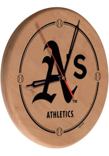 Oakland Athletics Laser Engraved Wall Clock