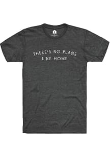 Rally Kansas Grey No Place Like Home Short Sleeve Fashion T Shirt