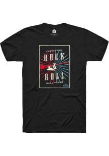 Rally Rock & Roll HOF Black Poster Short Sleeve Fashion T Shirt
