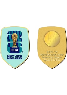 FIFA New York Souvenir World Cup Host City Pin - Blue