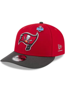 New Era Tampa Bay Buccaneers Red 2026 NFL Draft 9FIFTY Mens Snapback Hat