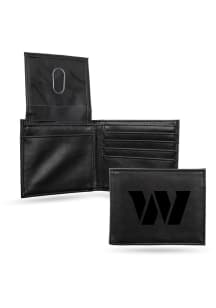 Washington Commanders Embossed Leather Mens Trifold Wallet