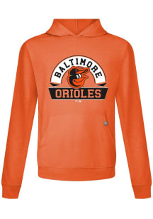 Levelwear Baltimore Orioles Mens Orange Relay Banner Arch Hood