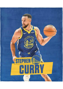 Golden State Warriors 50x60 Silk Touch Fleece Blanket - Blue