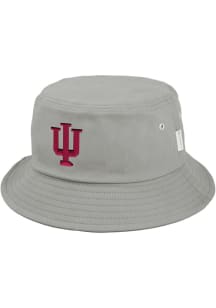 LogoFit Indiana Hoosiers Grey Daytona Mens Bucket Hat