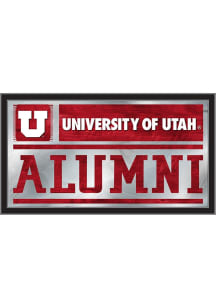 Utah Utes Alumni Hanging Back Bar Mirror