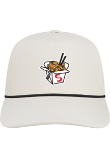 Springfield Cardinals Caddy 5-Panel Rope Adjustable Hat - White