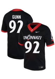 Elijah Gunn  Nike Cincinnati Bearcats Black NIL Name And Number Football Jersey