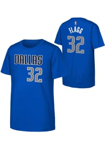 Cooper Flagg Dallas Mavericks Youth Blue Flat NN Player Tee