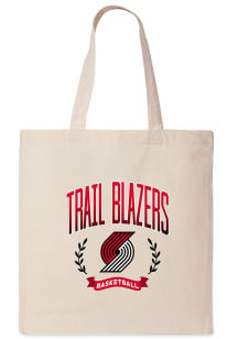 Portland Trail Blazers White Canvas Tote