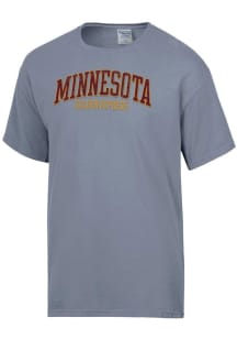 ComfortWash Minnesota Golden Gophers Grey Arch Mascot Garment Dyed Short Sleeve T Shirt
