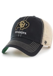 47 Colorado Buffaloes Grandpa Trawler Adjustable Hat - Black