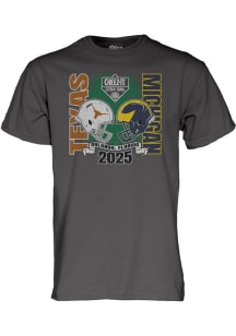 Blue 84 Texas Longhorns Charcoal 2025 Citrus Bowl Short Sleeve T Shirt