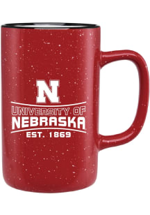 Nebraska Cornhuskers Tall Camper Ceramic Mug - Red