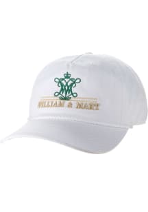 Legacy William & Mary Tribe Skully Adjustable Hat - White