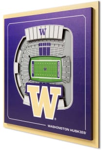 Washington Huskies Wall Art Sign - Purple