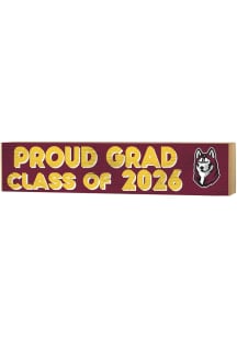 KH Sports Fan Bloomsburg University Huskies Class of 2026 Block Sign - Maroon