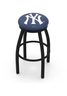 New York Yankees Black Pub Stool - Black