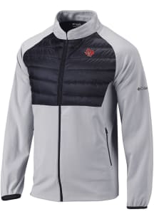 Columbia Texas Tech Red Raiders Mens Grey Heat Seal In the Element Medium Weight Jacket
