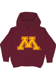 Vive La Fete Minnesota Golden Gophers Youth Maroon Sam Long Sleeve Hoodie