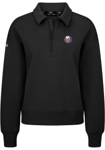 Levelwear New York Islanders Womens Black Canmore 3D Embroidered Patch Medium Weight Jacket
