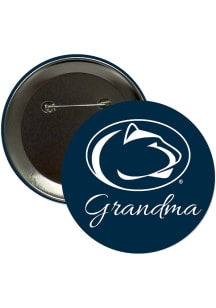 Penn State Nittany Lions 3" Grandma Button - Navy Blue
