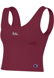 Champion South Carolina Gamecocks Womens Garnet Scoop Tank Top