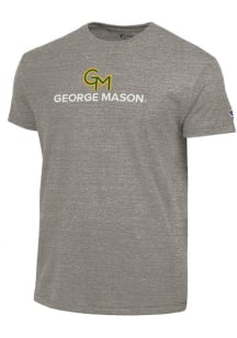 Champion George Mason University Dark Grey Wordmark Tri-Blend Short Sleeve Fashion T Shirt