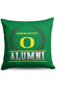 Oregon Ducks Alumni 18x18 Throw Pillow - Green