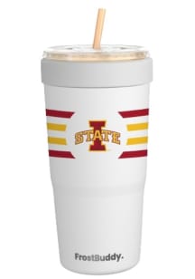 Iowa State Cyclones Stainless Steel Stainless Steel Tumbler - White