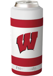 Wisconsin Badgers Team Logo Stainless Steel Coolie